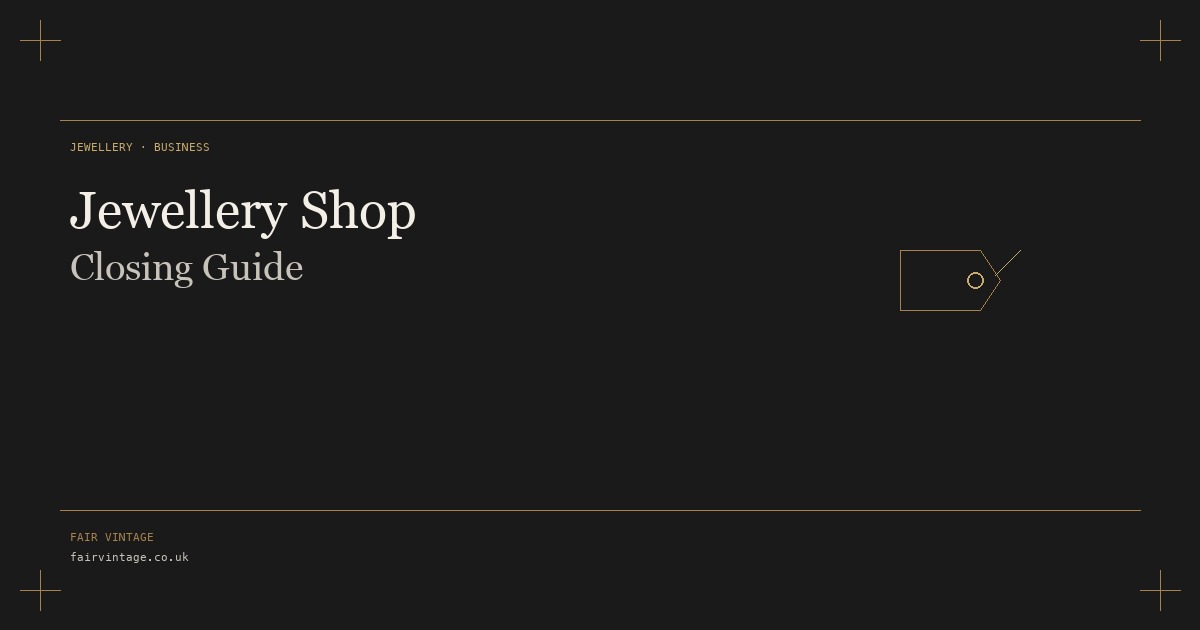 Sell jewellery without papers in the UK